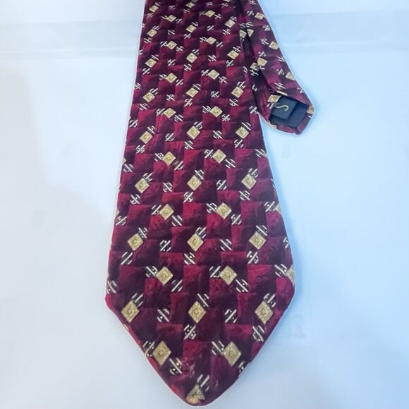 Vintage Robert Talbott Culwell & Son Hand Sewn Silk Tie Made in USA - Picture 3 of 10